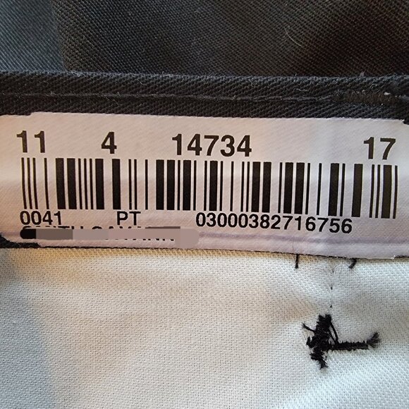 CINTAS Cathy Fit Black Uniform Pants Size 6 EUC - Picture 9 of 9